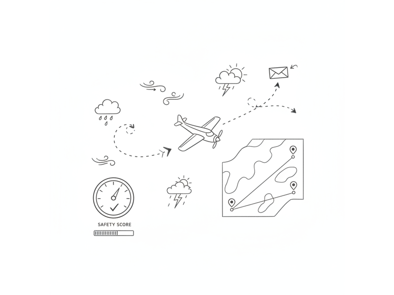 GA Flight Planner Visualization
